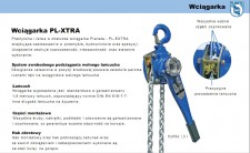 Wciągarka ręczna łańcuchowa Altus  PL - XTRA