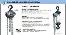 Wciągarka ręczna łańcuchowa Altus PLS Premium